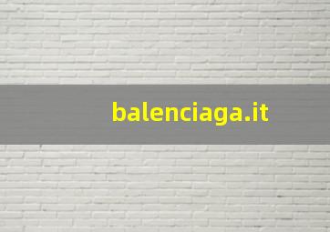 balenciaga.it