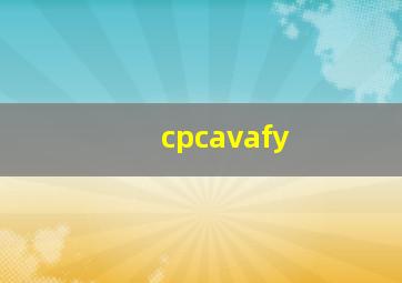 cpcavafy